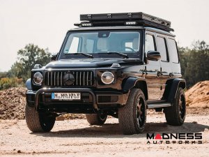 Mercedes Benz G-Class Custom Wheels - set of 4 - Alurad Classic Beadlock - Delta 4x4 - 22" - Matte Black - G463A